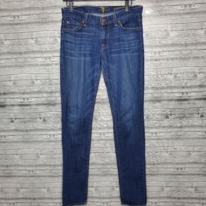 7 for All Mankind Roxanne Skinny Jeans Size 27